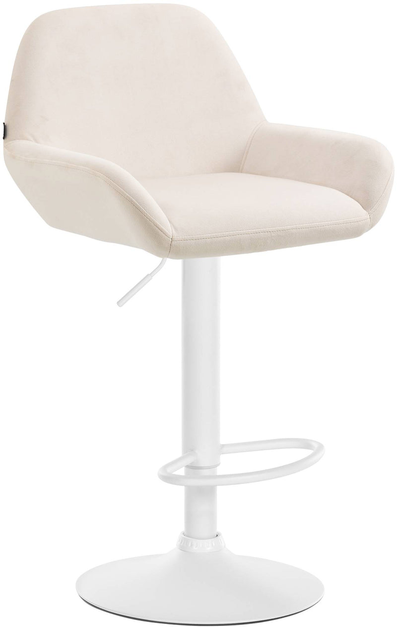 Bar stool Braga velvet
