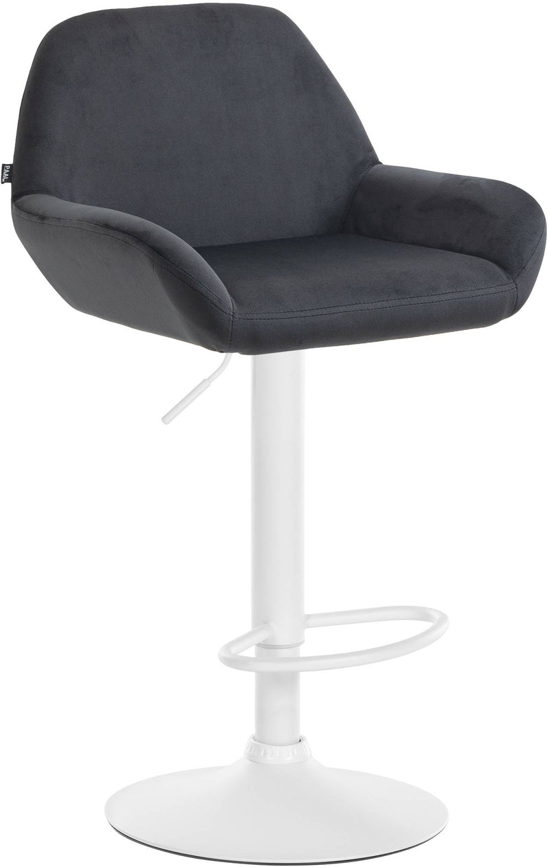 Bar stool Braga velvet