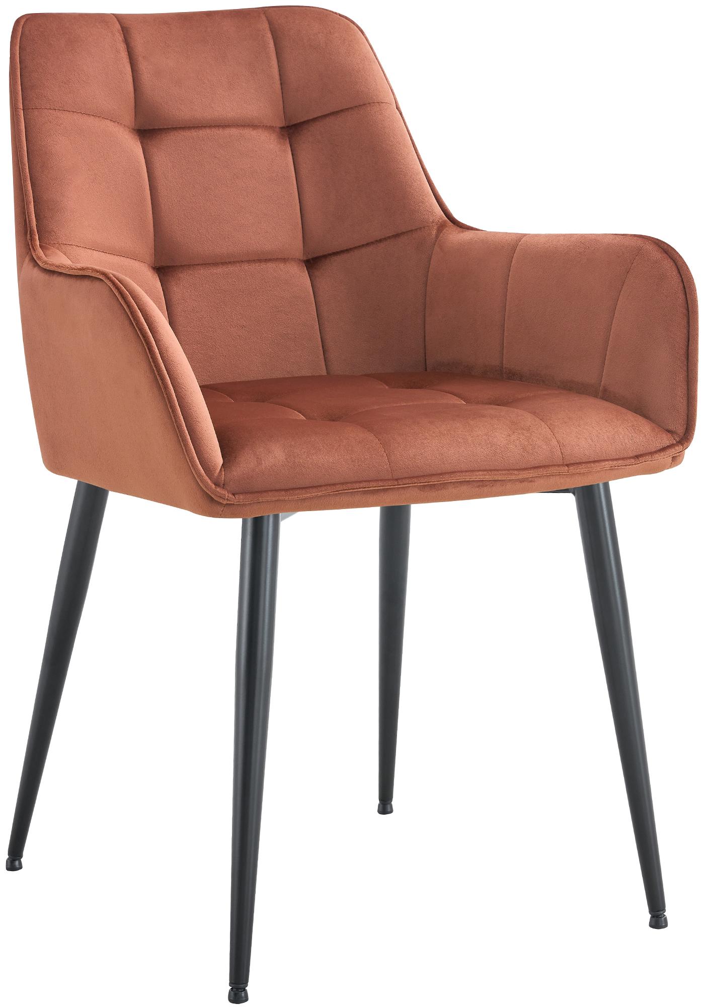 Ferndale velvet dining chair