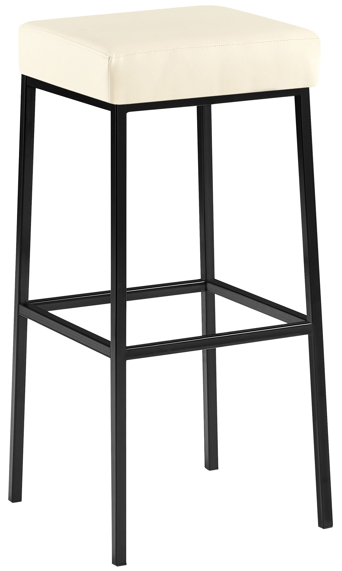 Montreal bar stool with faux leather cover