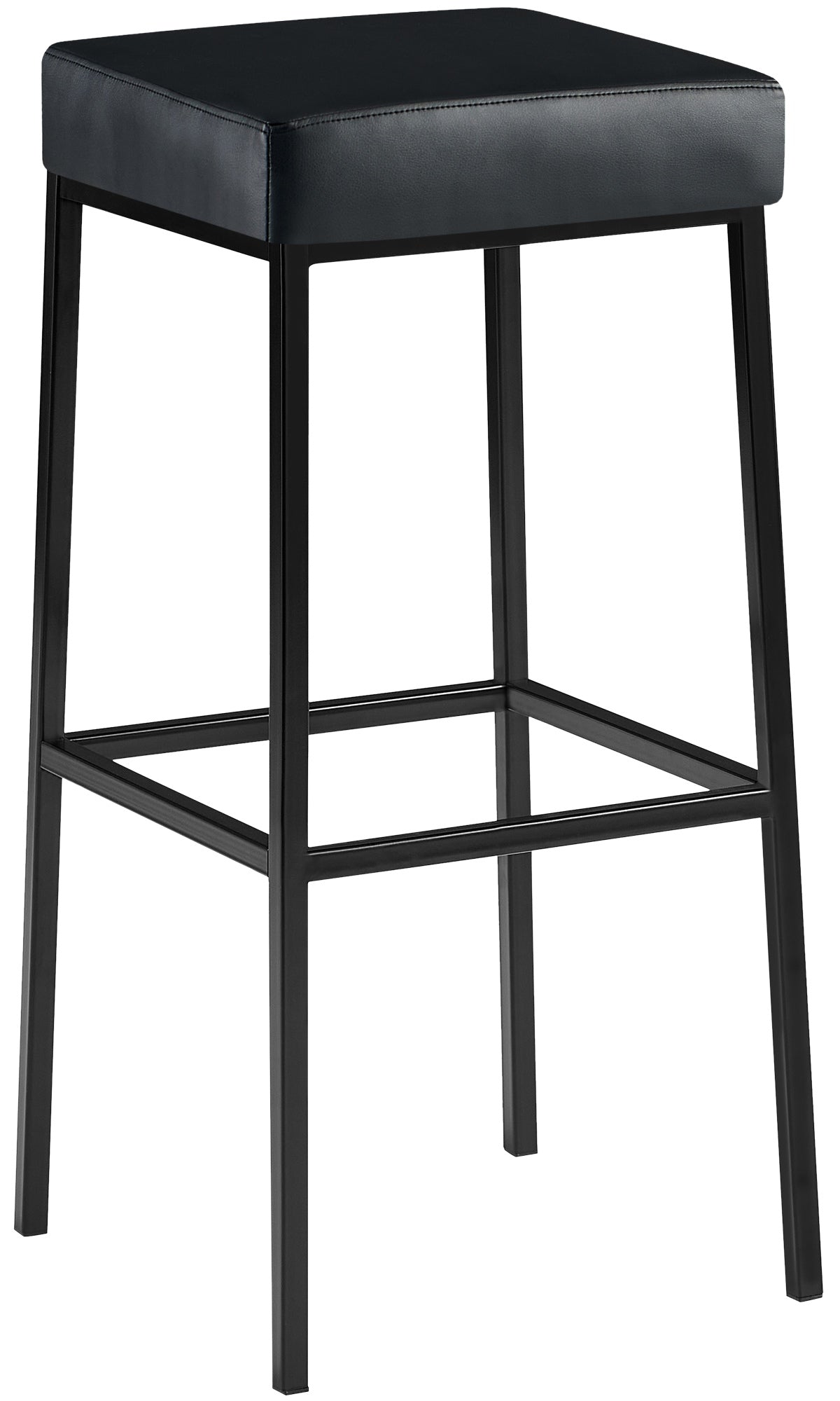 Montreal bar stool with faux leather cover