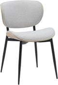 Chair Enid faux leather or fabric cover