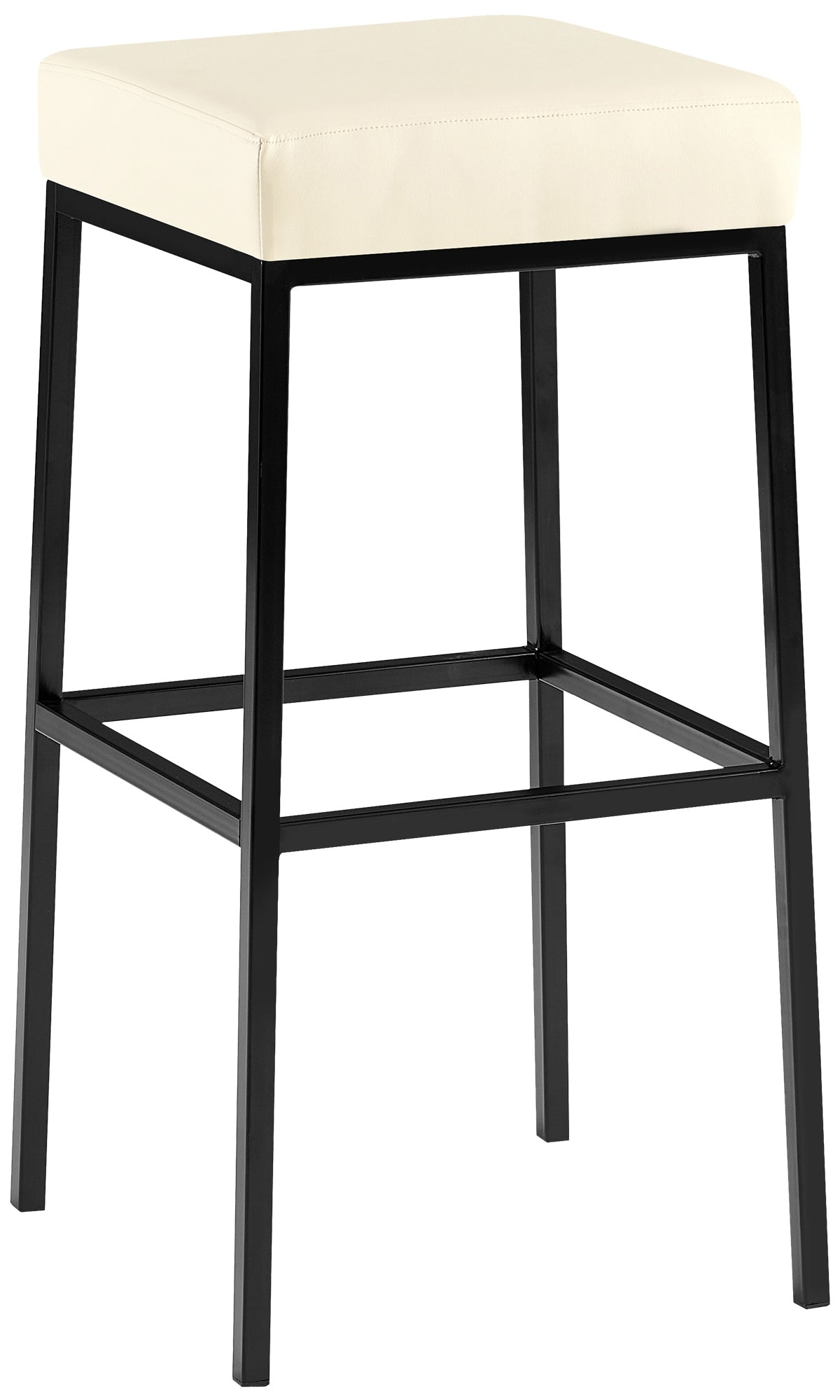 Montreal bar stool with faux leather cover