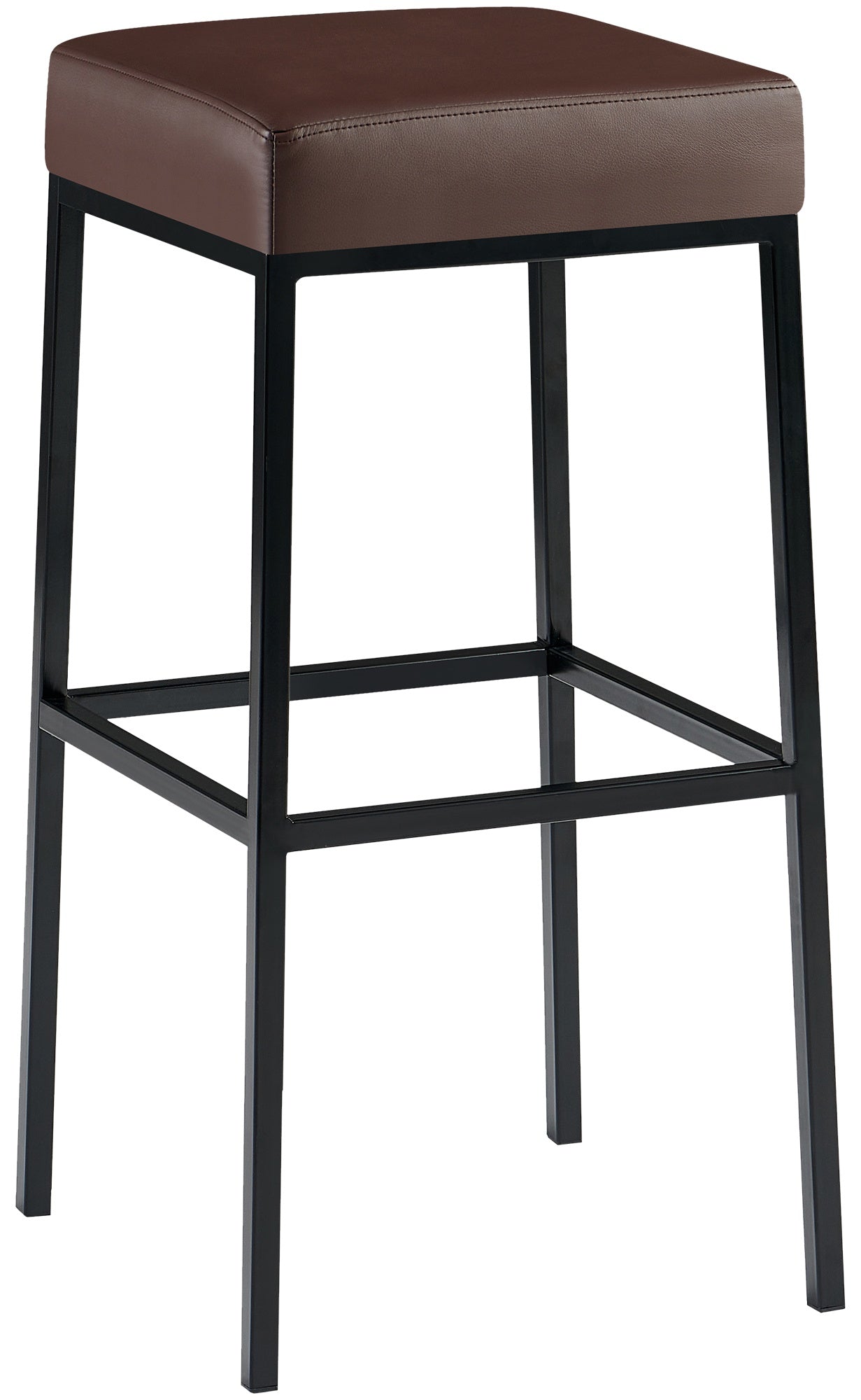 Montreal bar stool with faux leather cover