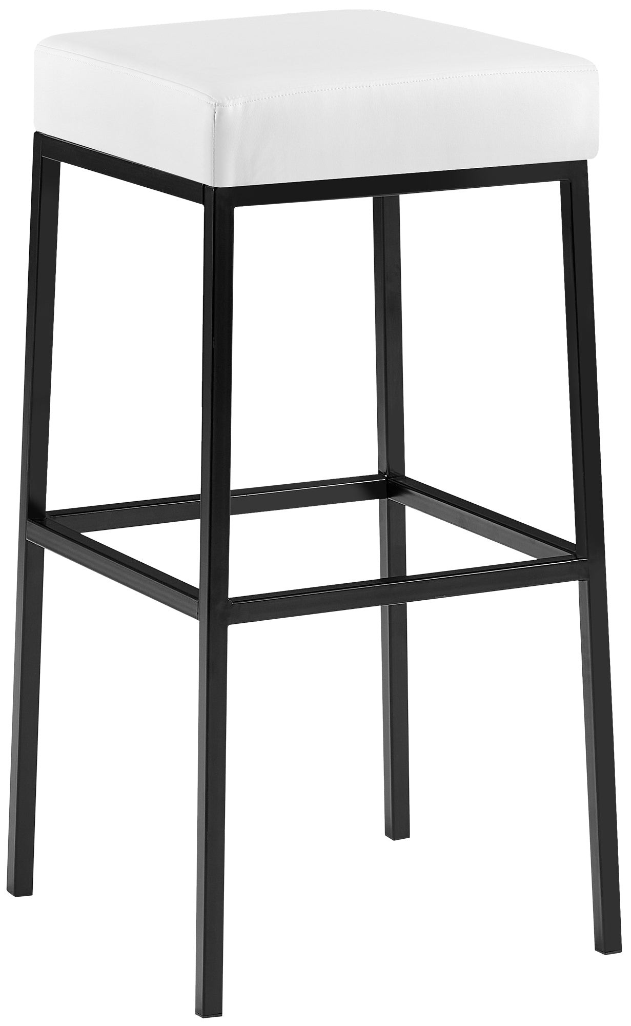 Montreal bar stool with faux leather cover