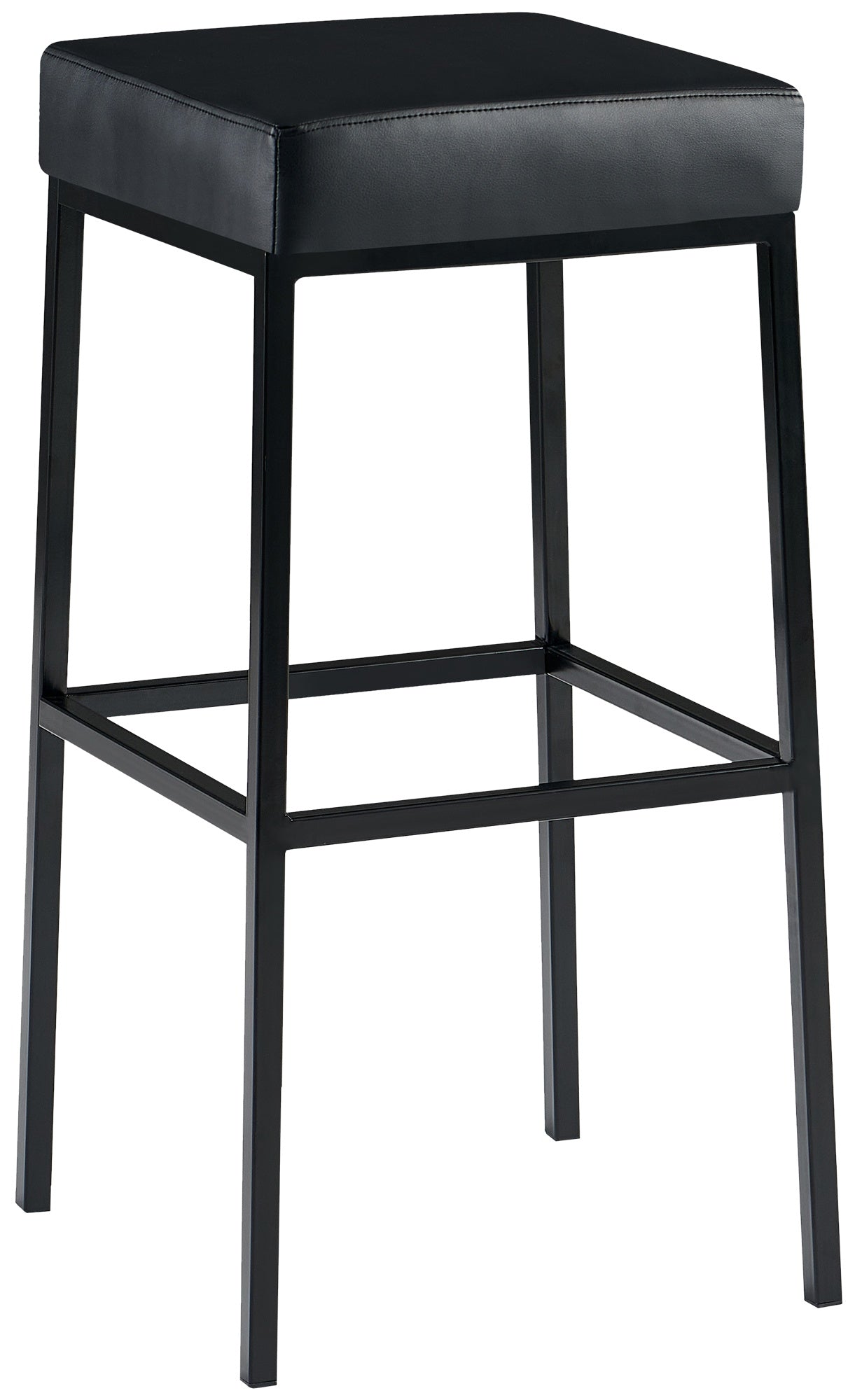 Montreal bar stool with faux leather cover