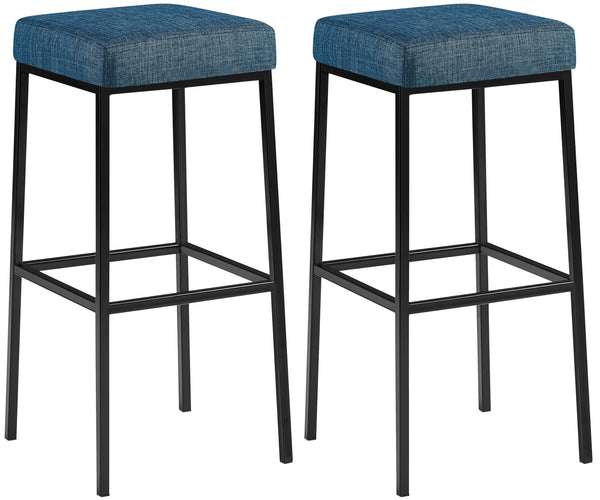 Set van 2 barkrukken Montreal stoffen bekleding