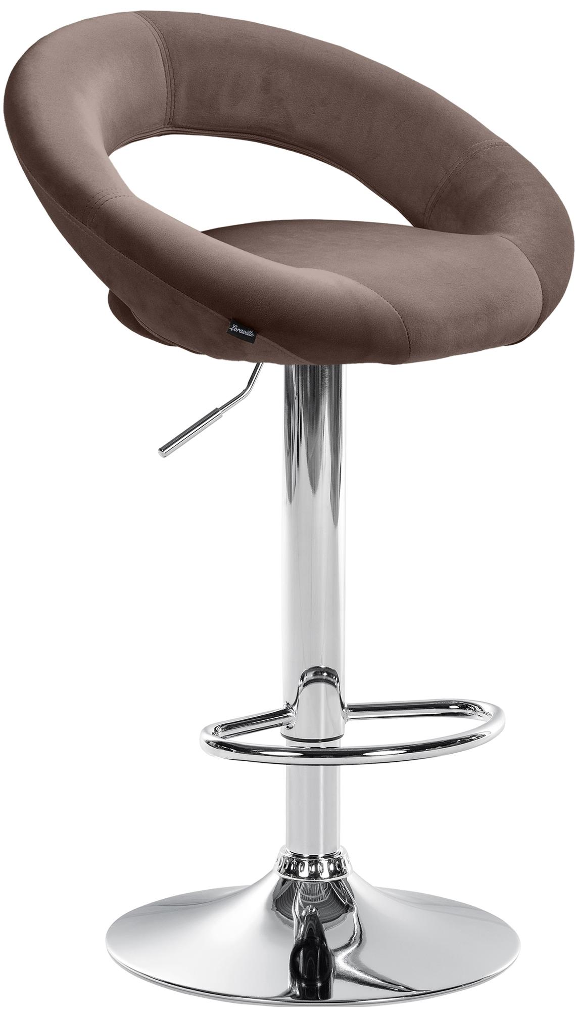 Olinda Velvet Bar Stool