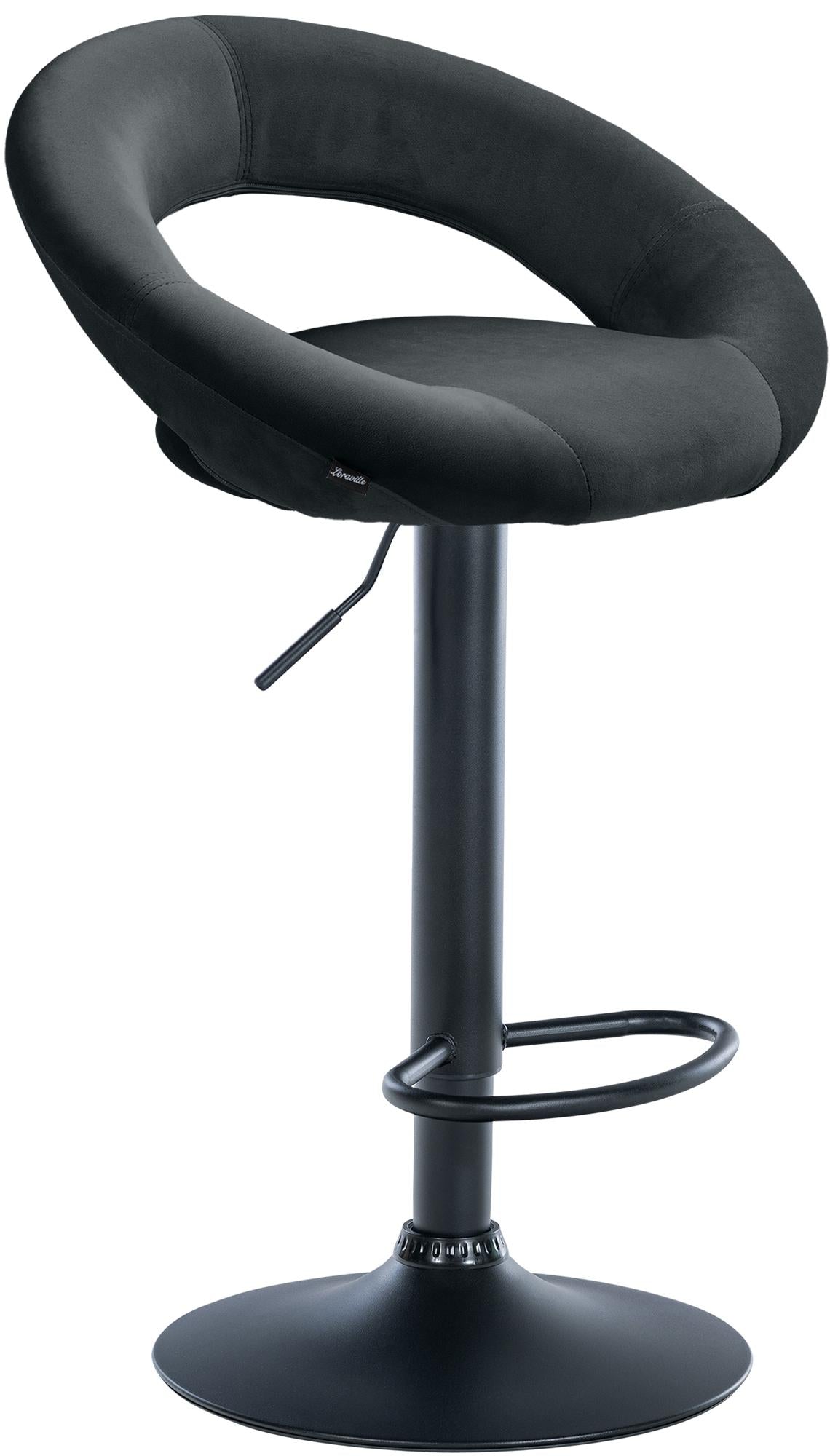 Olinda Velvet Bar Stool