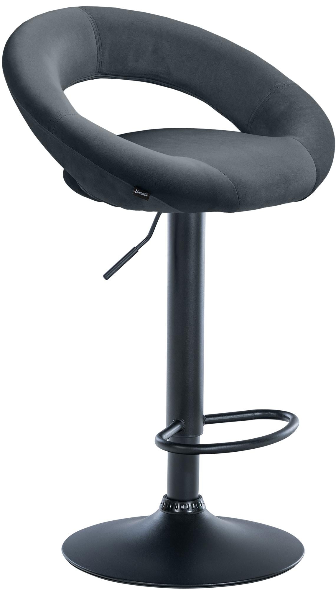 Olinda Velvet Bar Stool