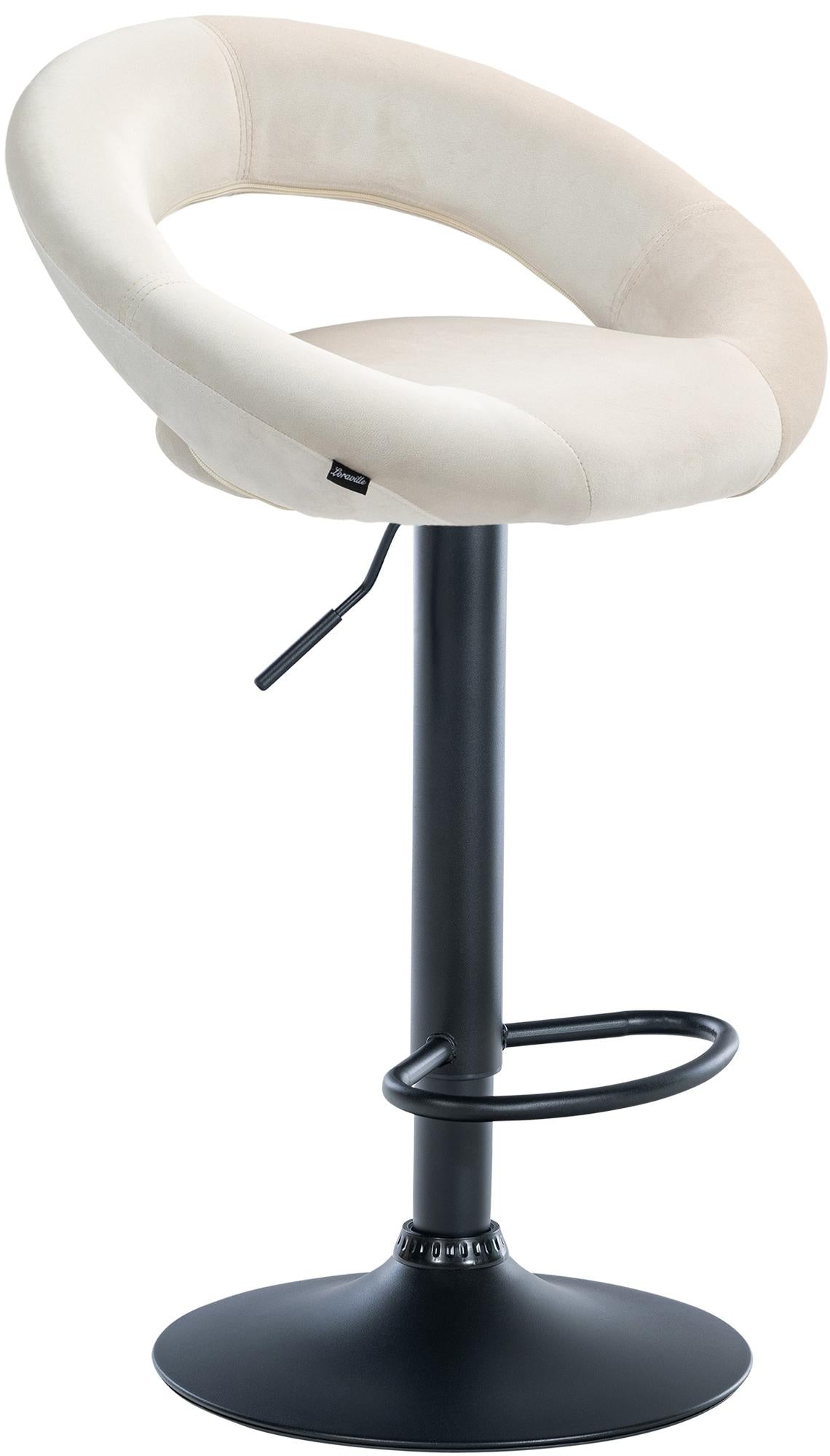 Olinda Velvet Bar Stool