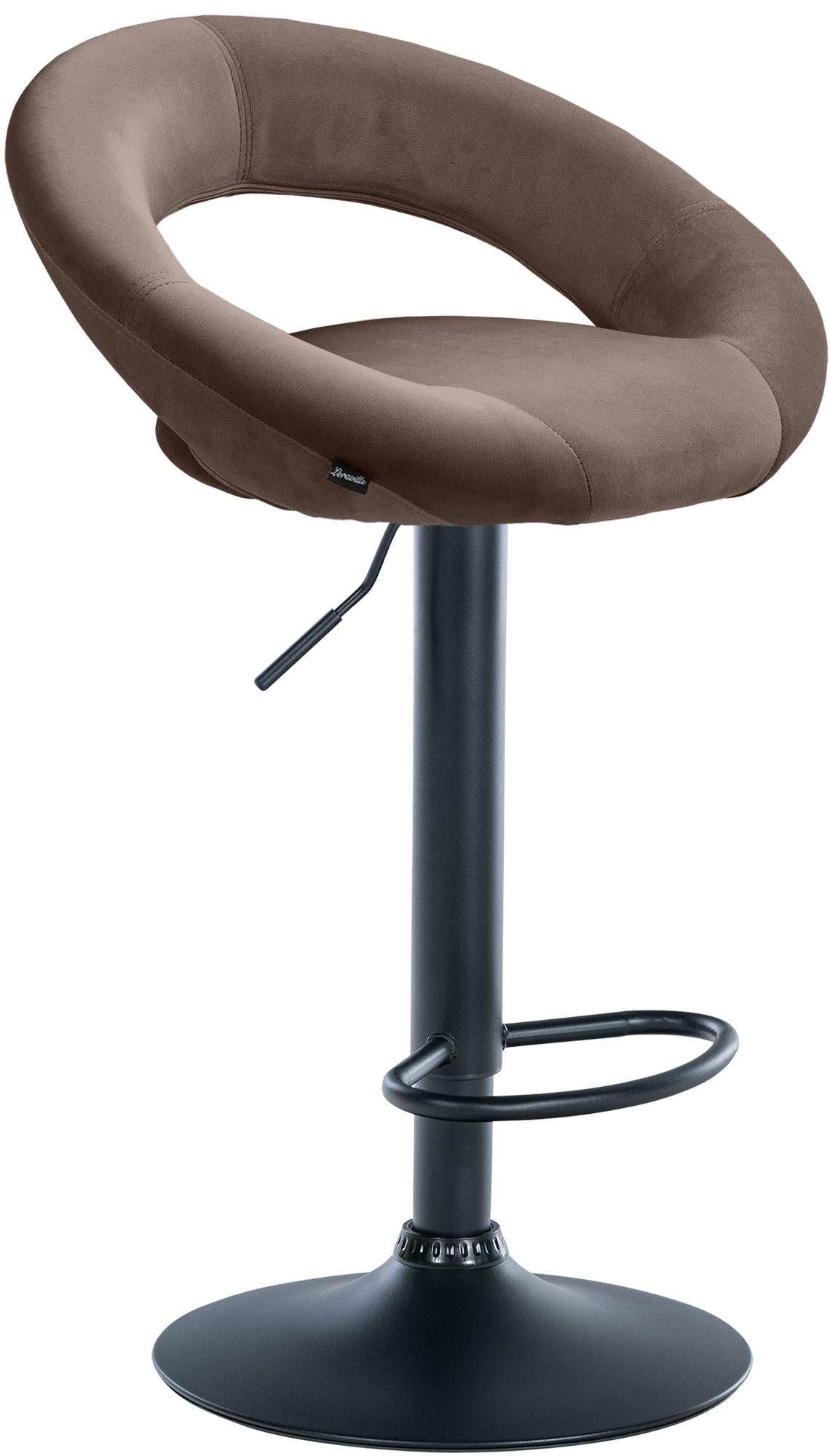 Olinda Velvet Bar Stool