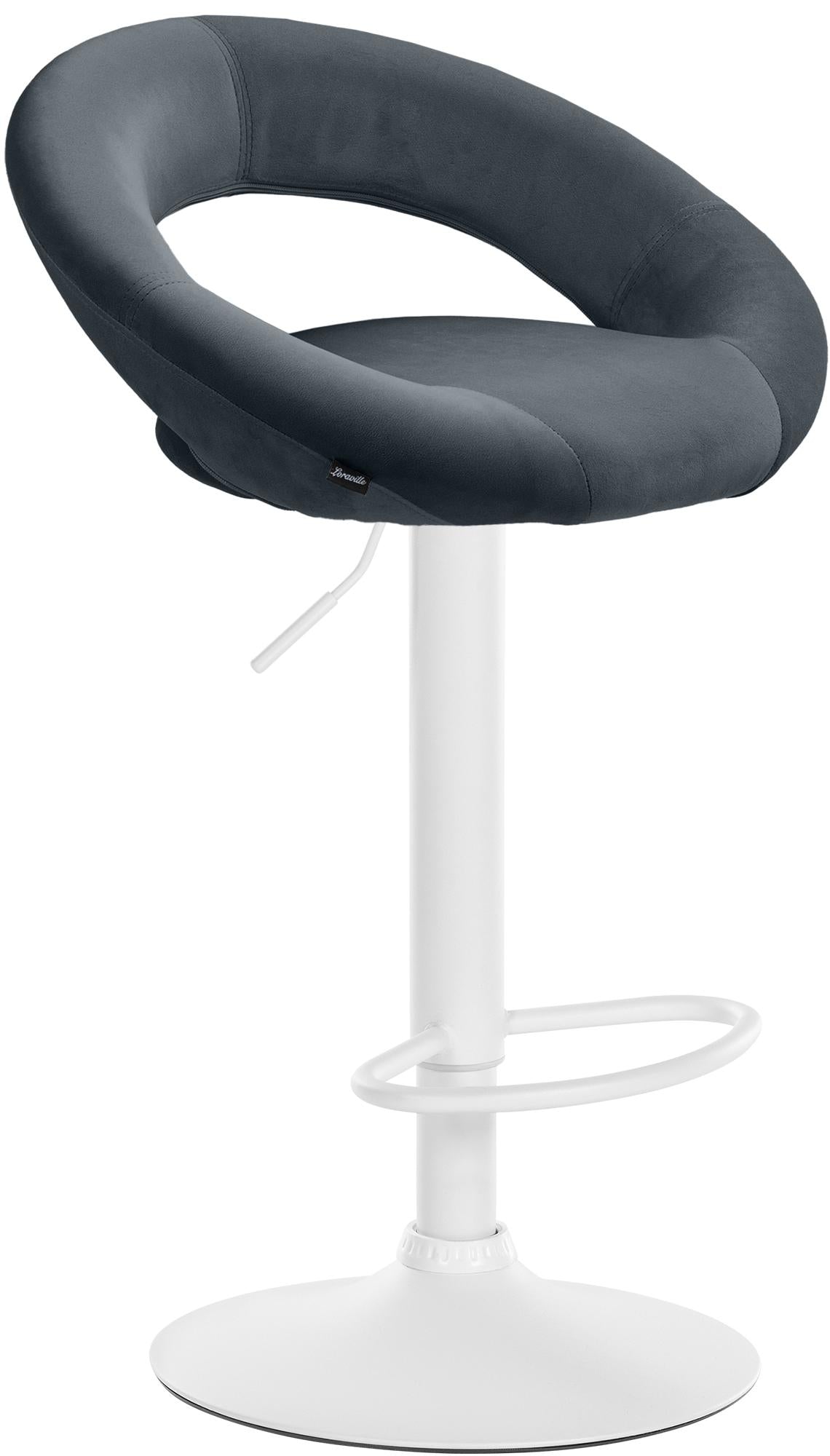 Olinda Velvet Bar Stool