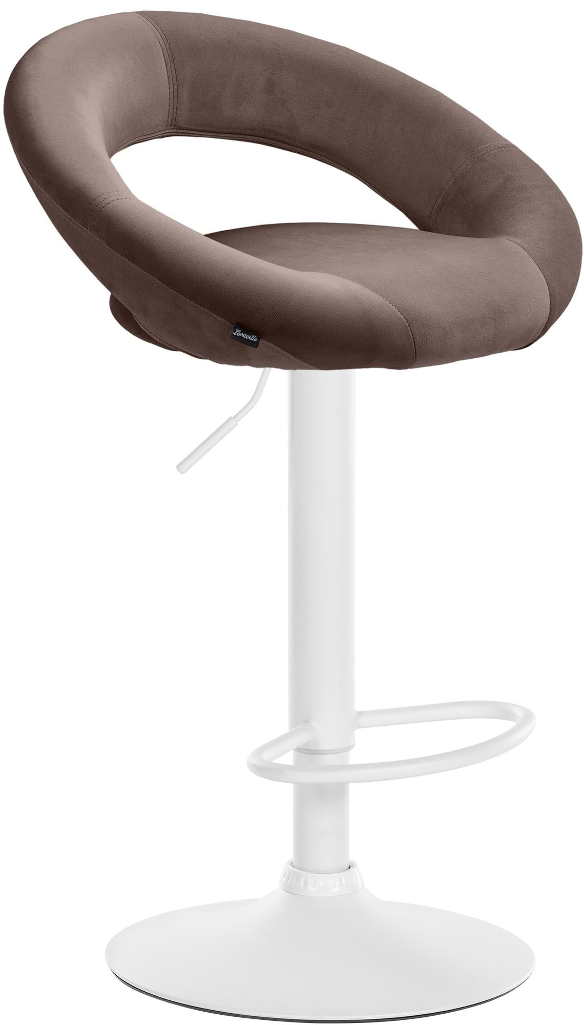 Olinda Velvet Bar Stool