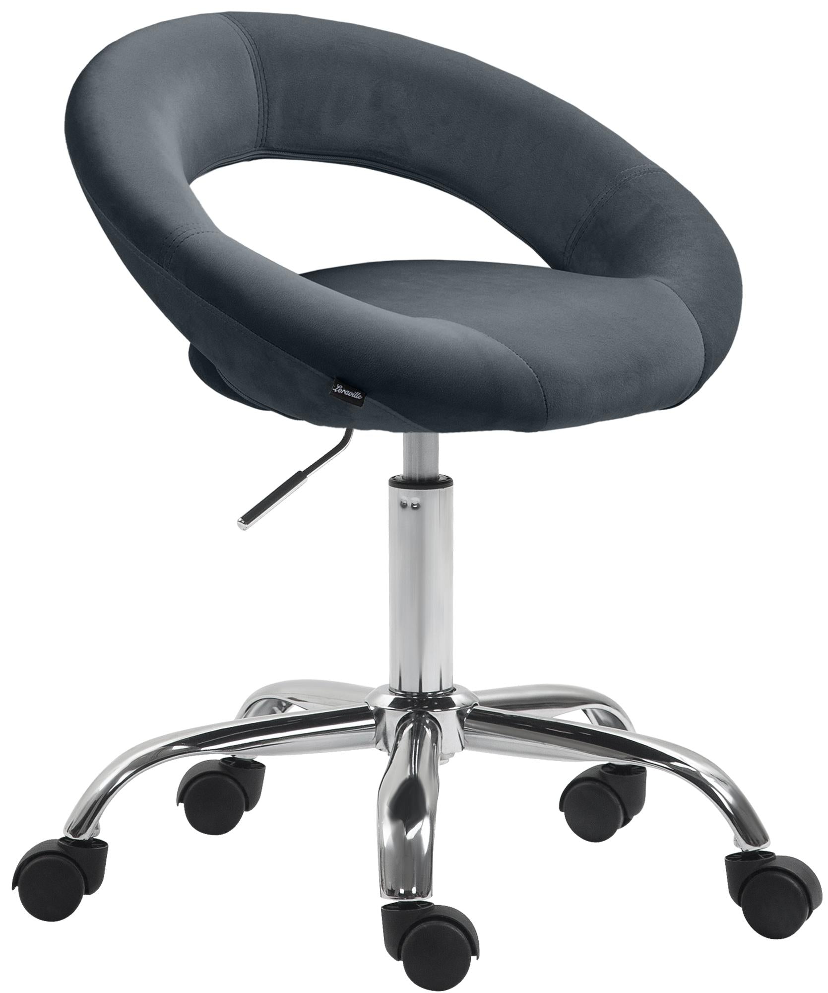 Olinda Velvet work stool