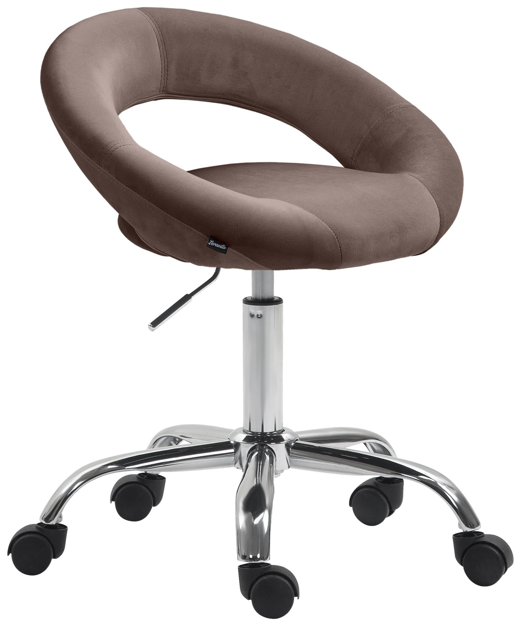 Olinda Velvet work stool