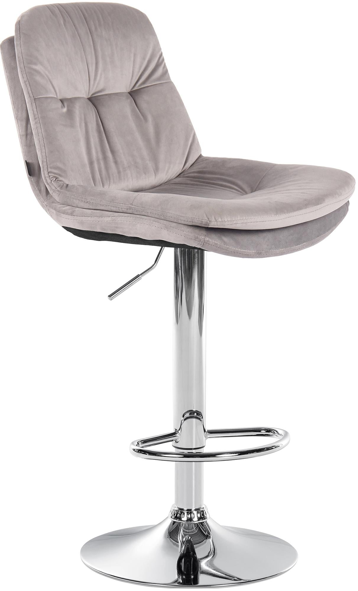 Laurel Velvet Bar Stool