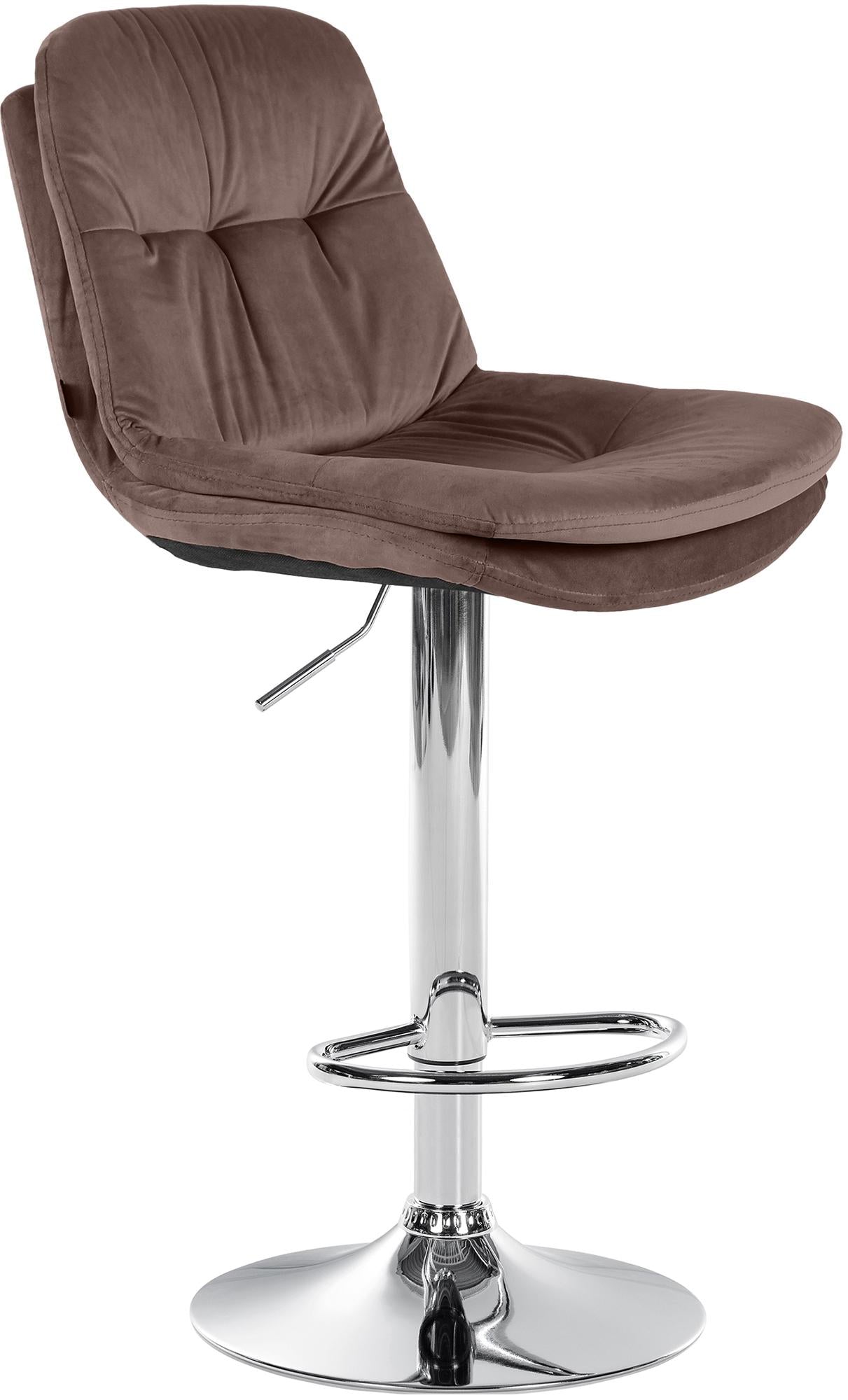 Laurel Velvet Bar Stool