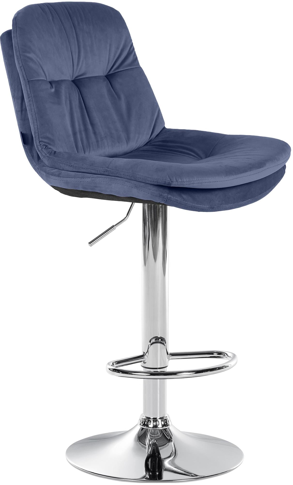 Laurel Velvet Bar Stool