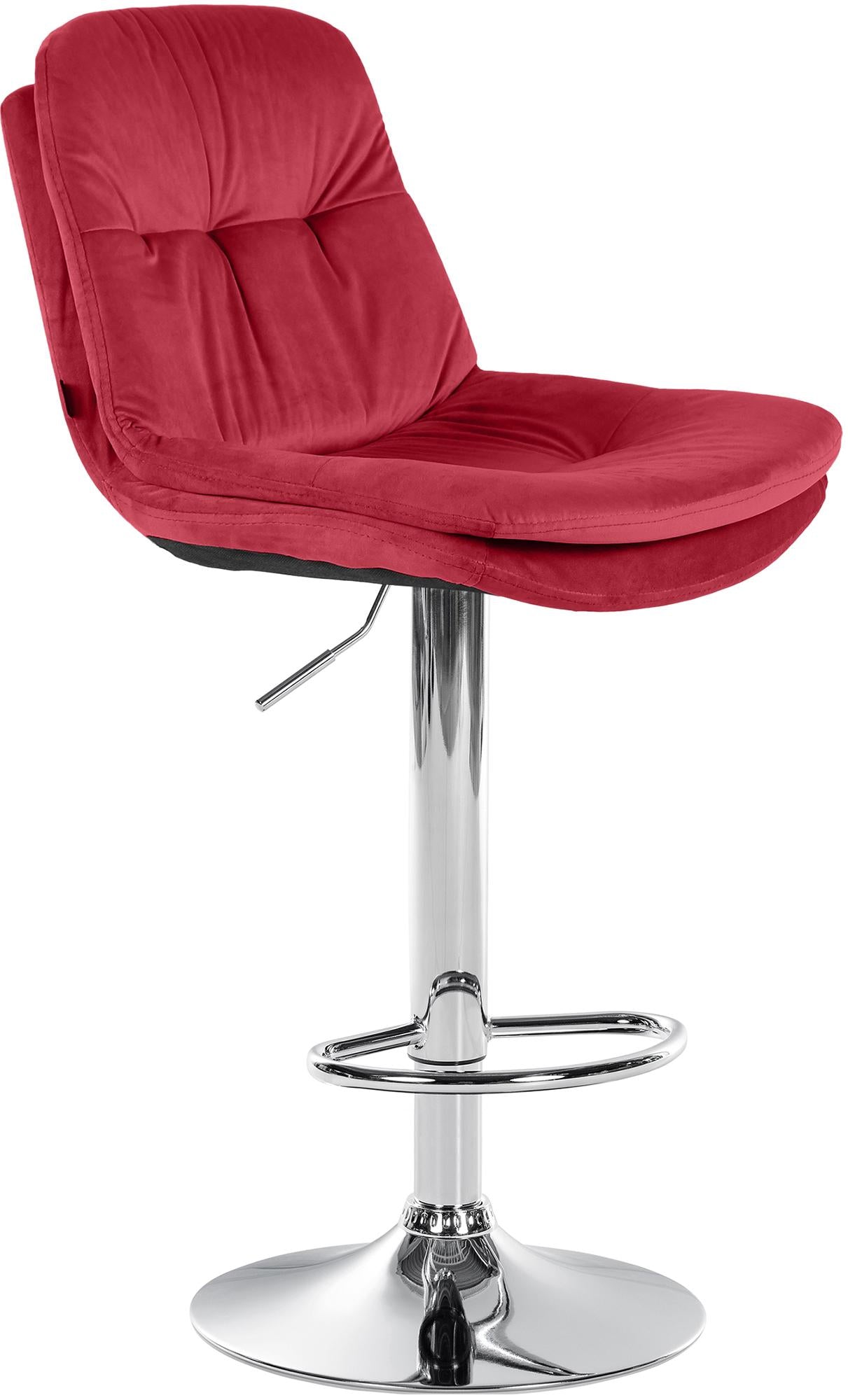 Laurel Velvet Bar Stool