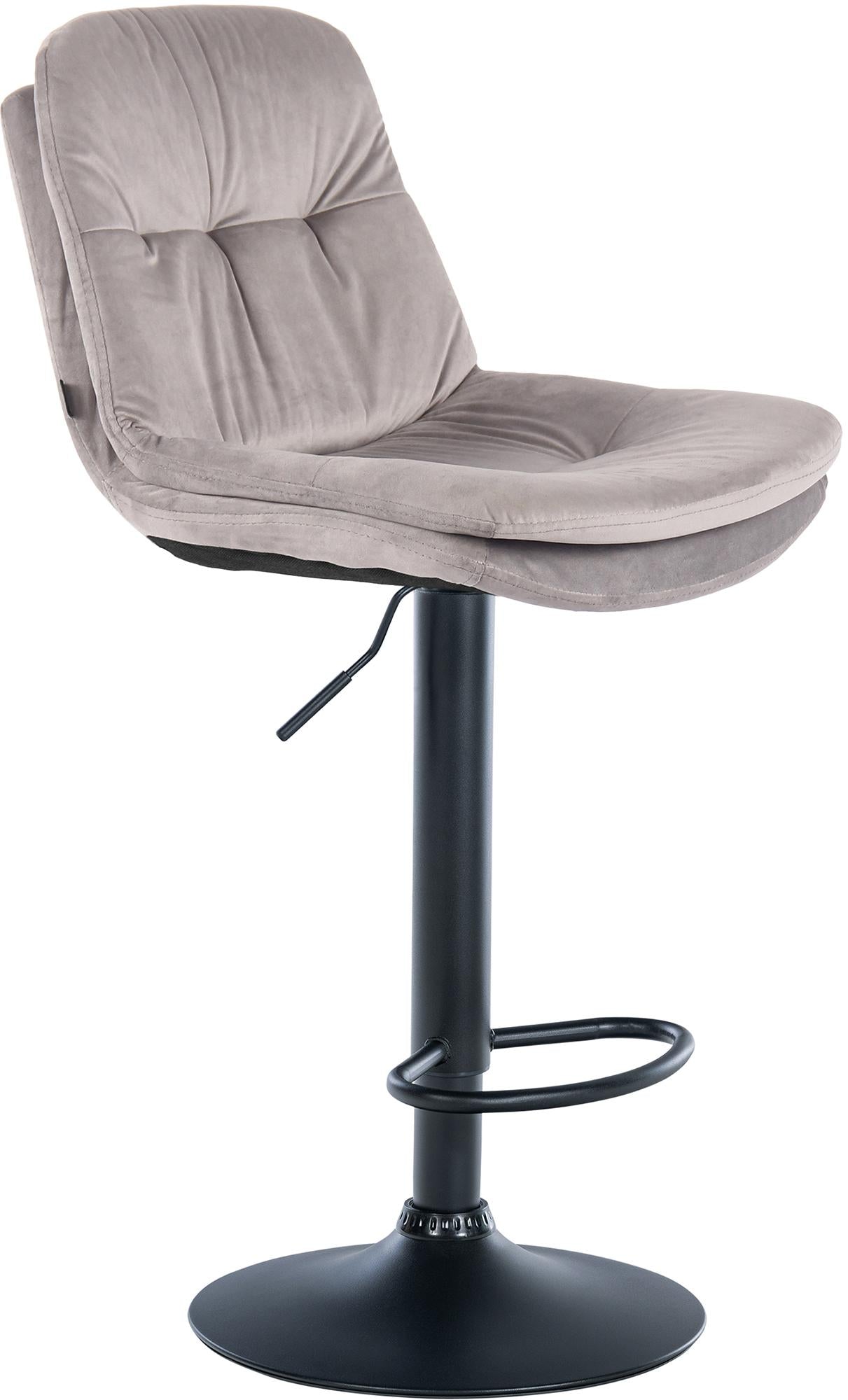 Laurel Velvet Bar Stool