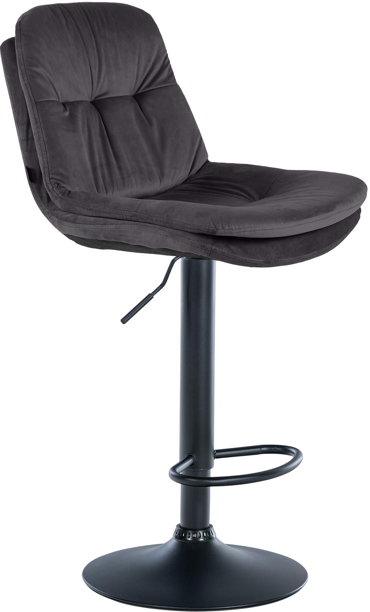 Laurel Velvet Bar Stool