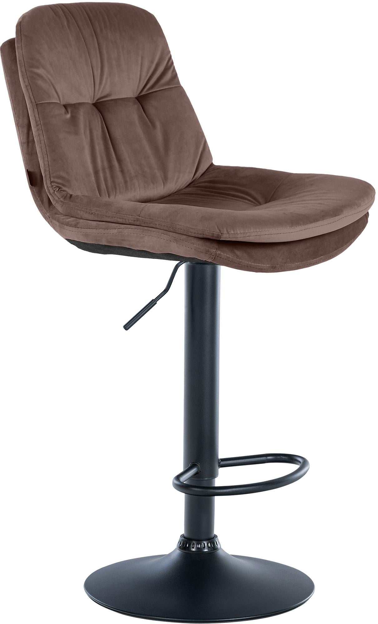 Laurel Velvet Bar Stool