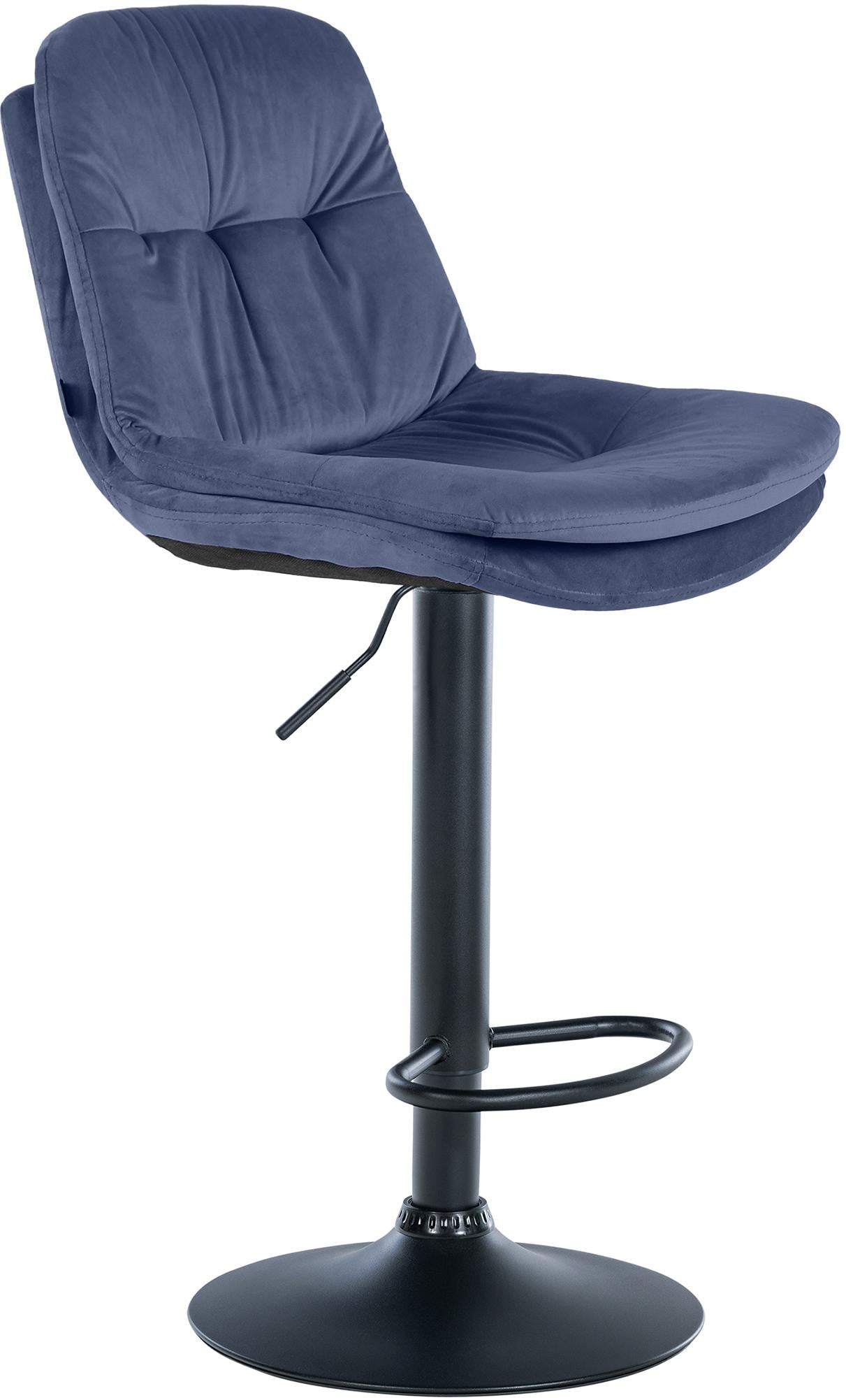 Laurel Velvet Bar Stool