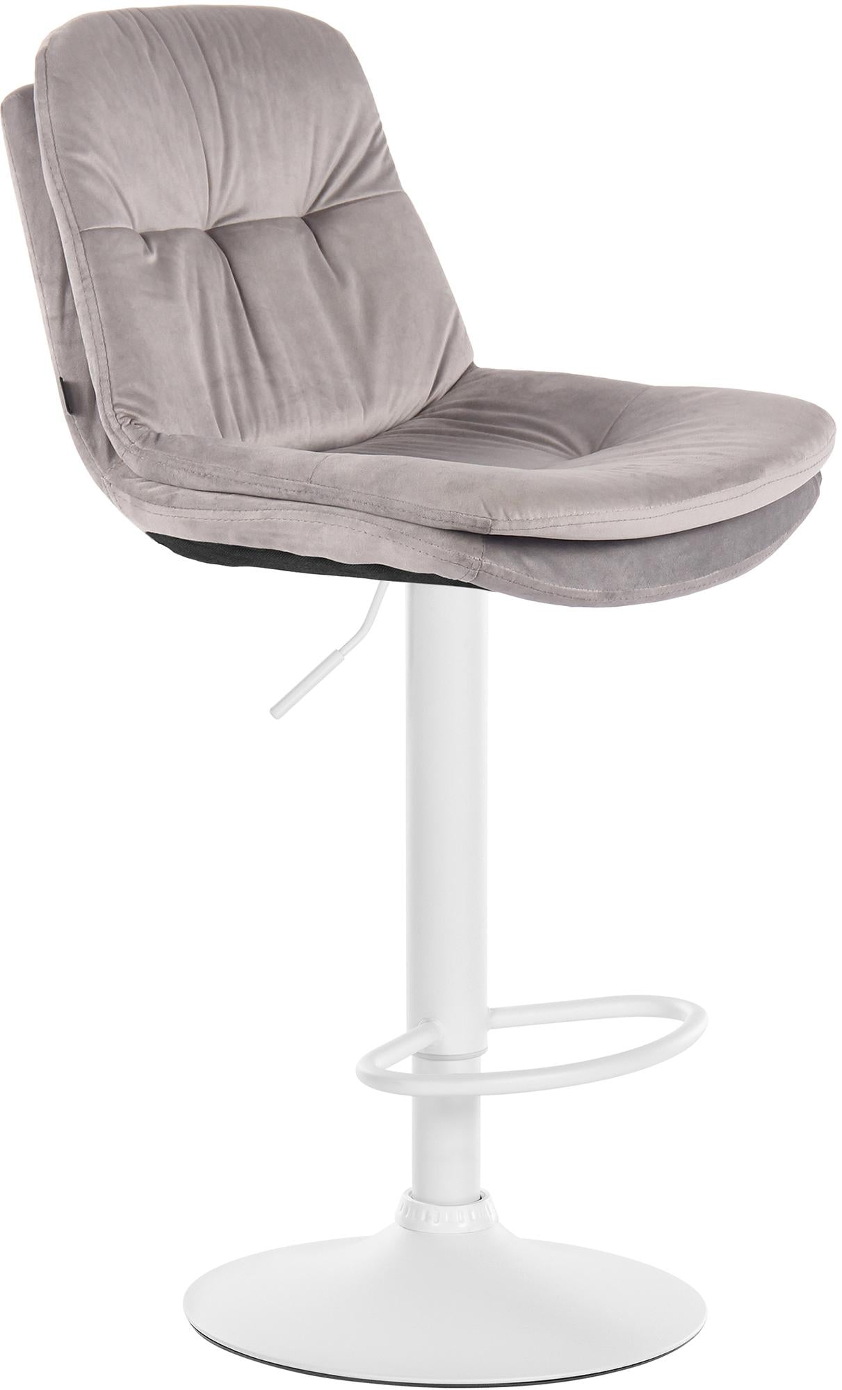 Laurel Velvet Bar Stool