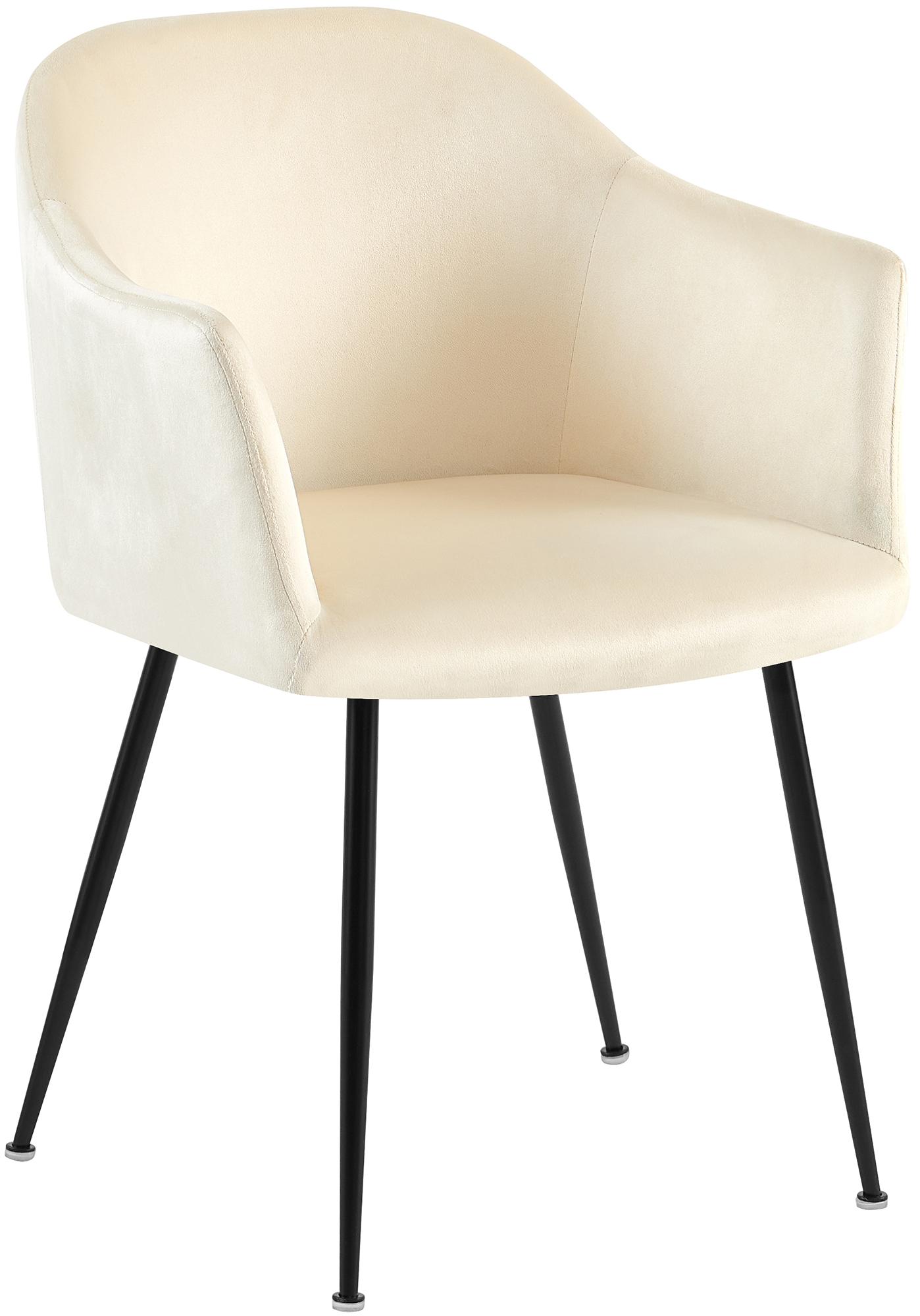 Jaysie velvet dining chair