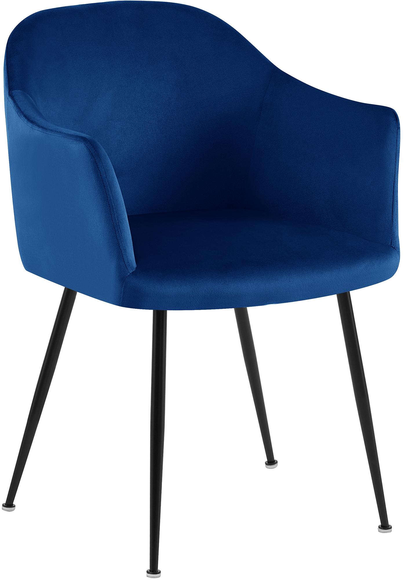 Jaysie velvet dining chair
