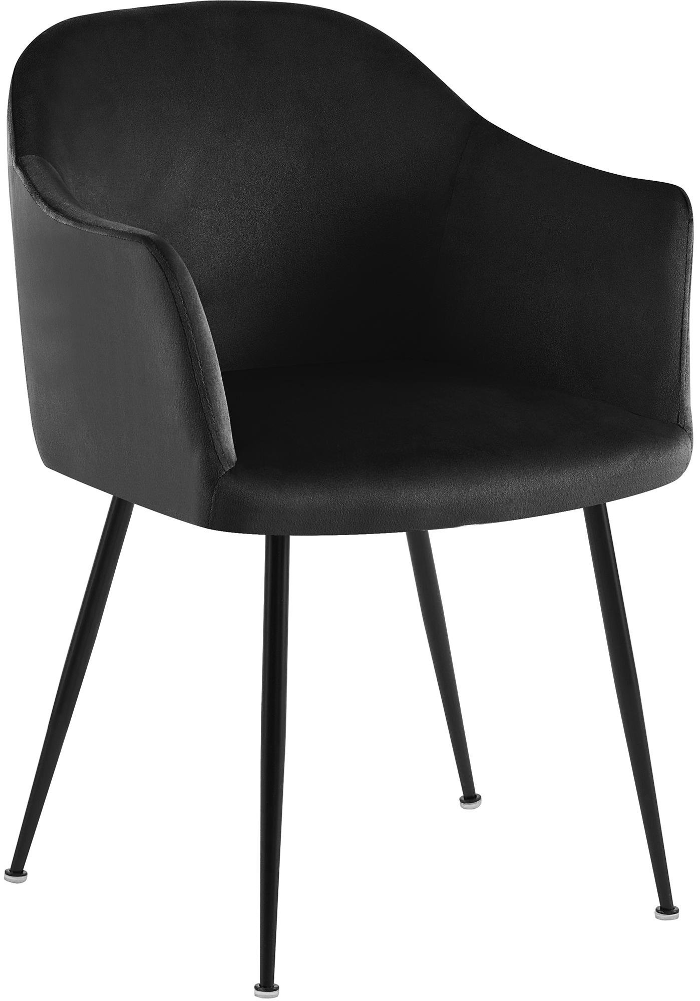 Jaysie velvet dining chair