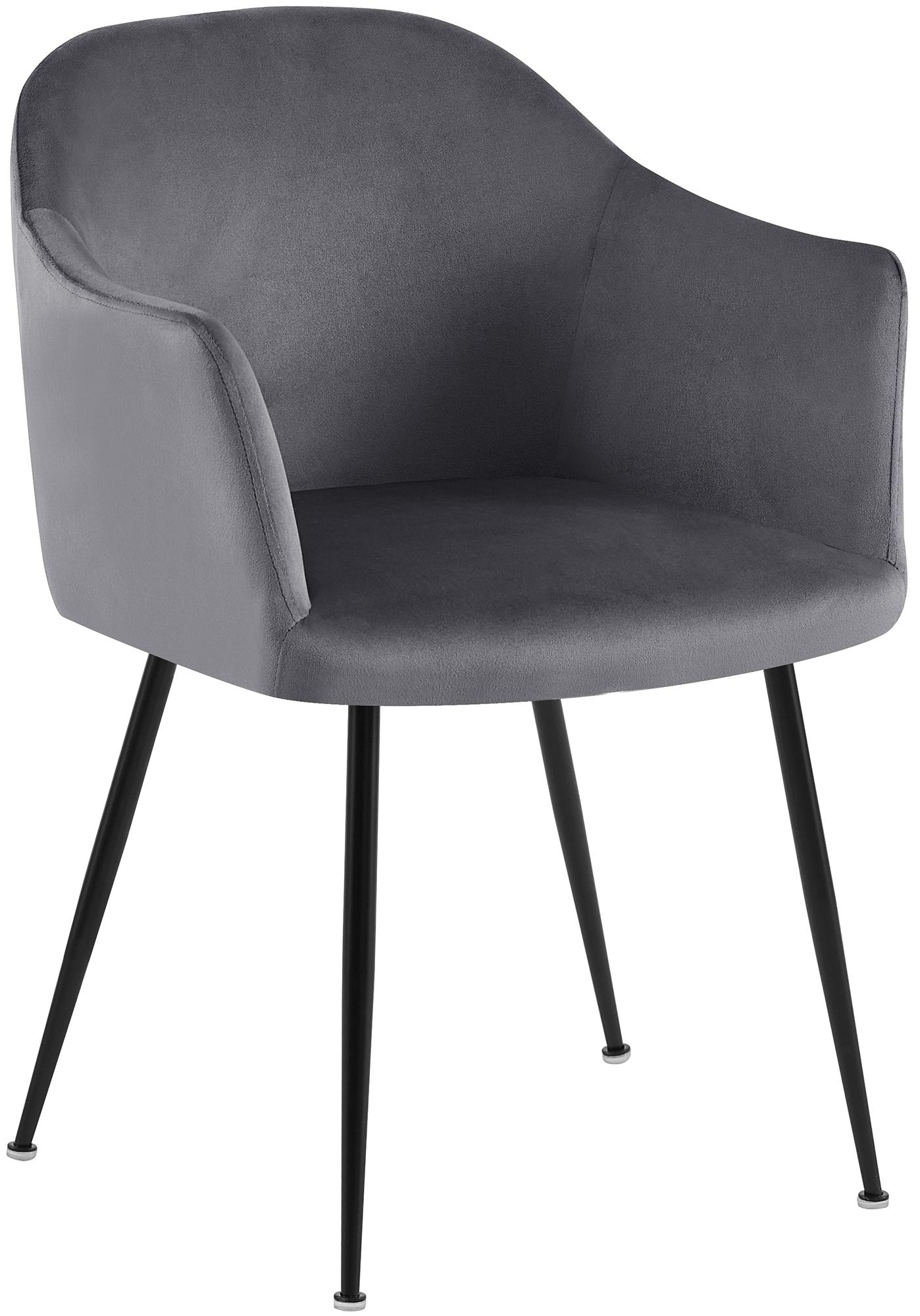 Jaysie velvet dining chair