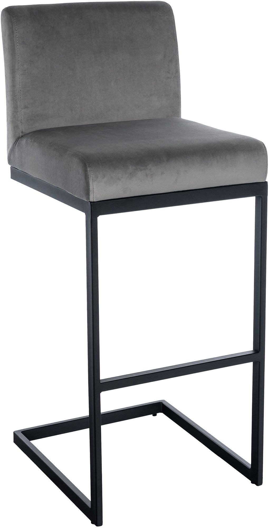 Hopewell Velvet Bar Stool