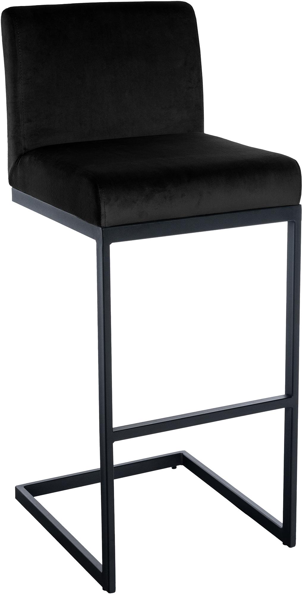 Hopewell Velvet Bar Stool