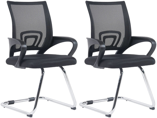 Set van 2 Eureka cantilever stoelen