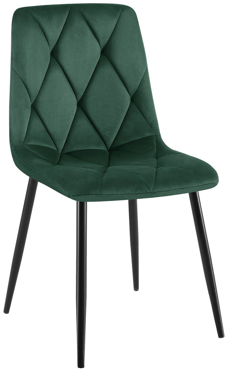 Clairton dining chair velvet cover