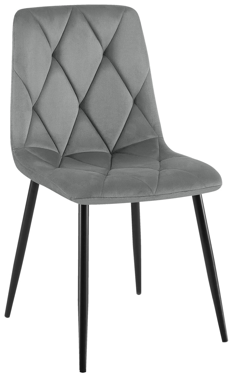 Clairton dining chair velvet cover