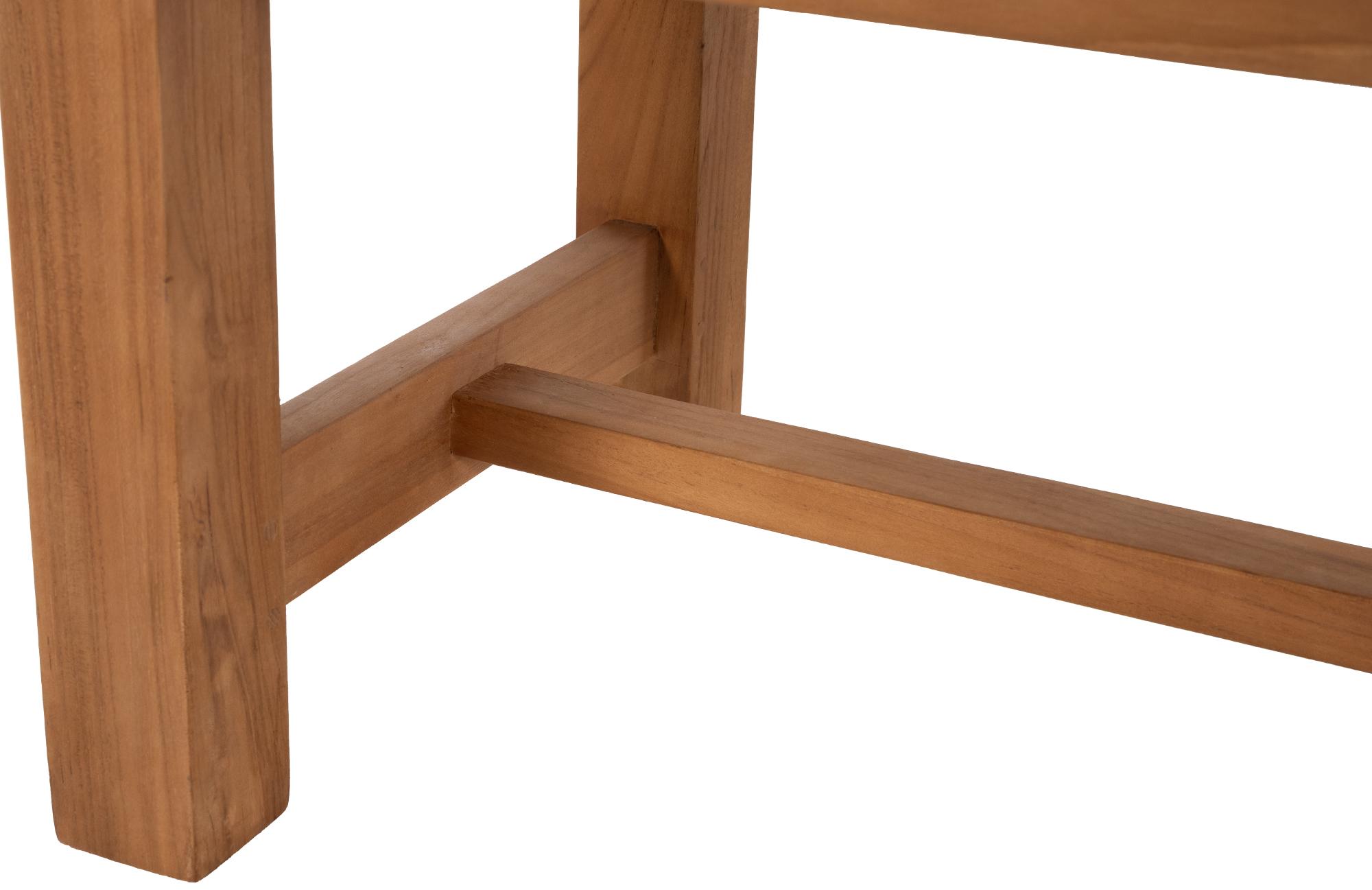 Teak bench Augusta