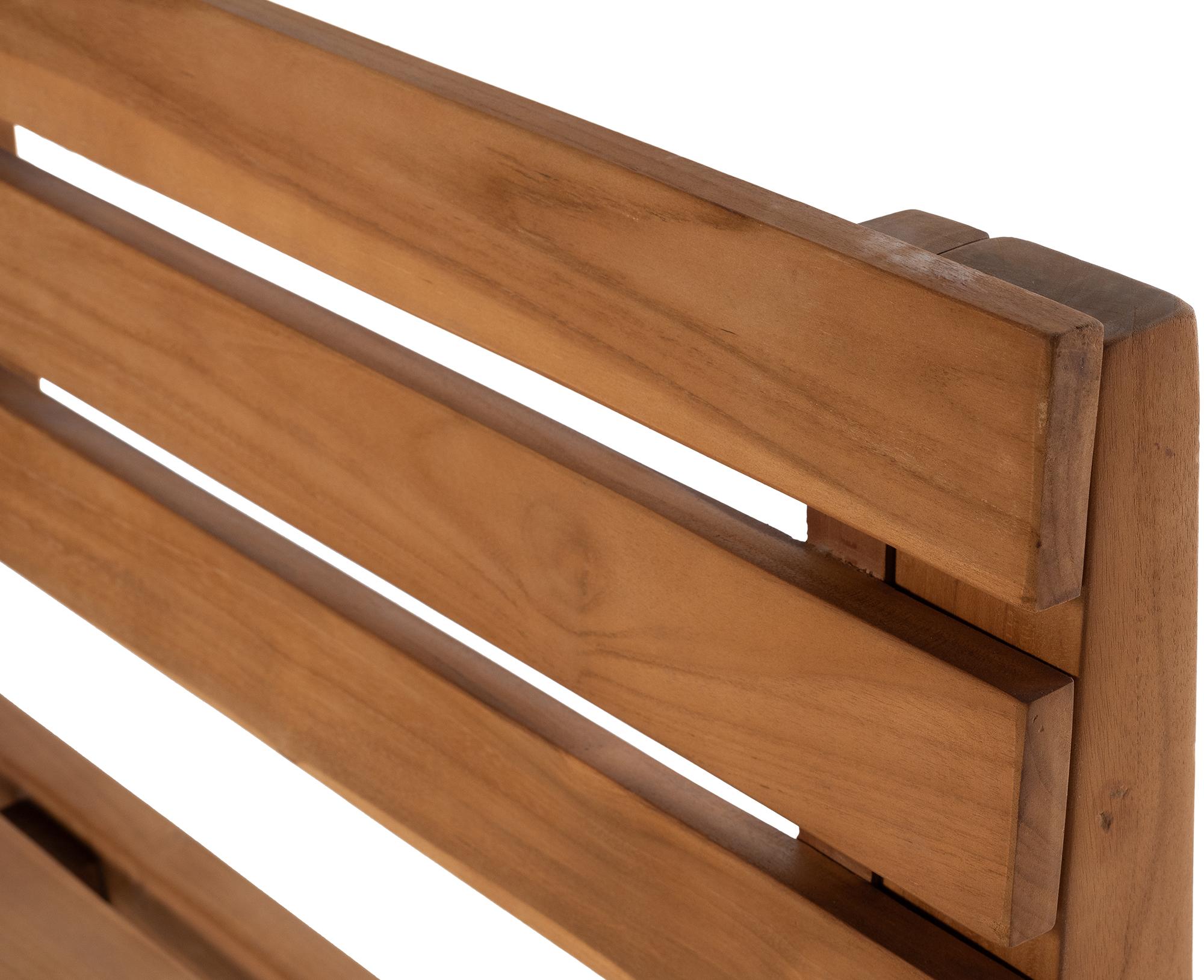 Teak bench Augusta