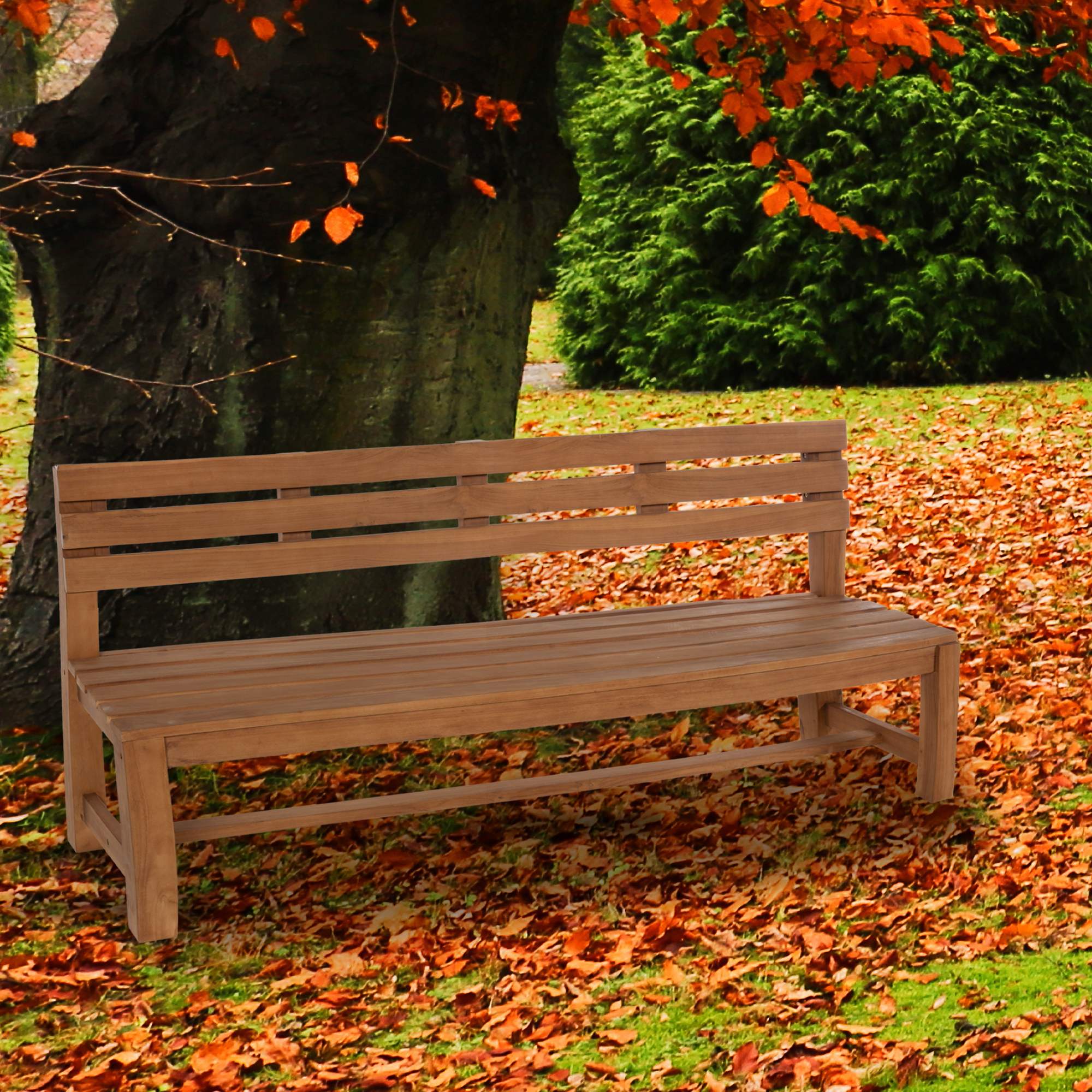 Teak bench Augusta