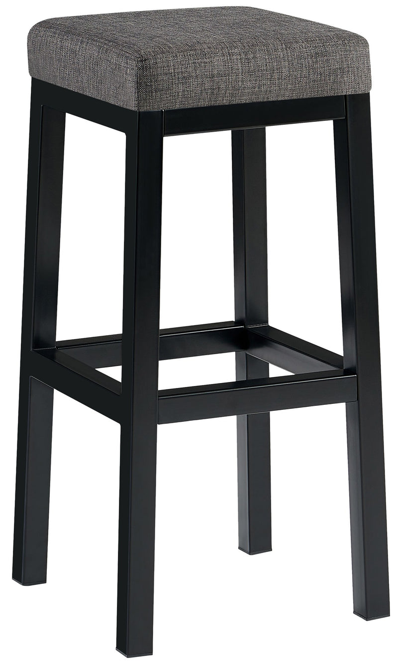 Bar stool Taylor seat height 83 cm metal frame black