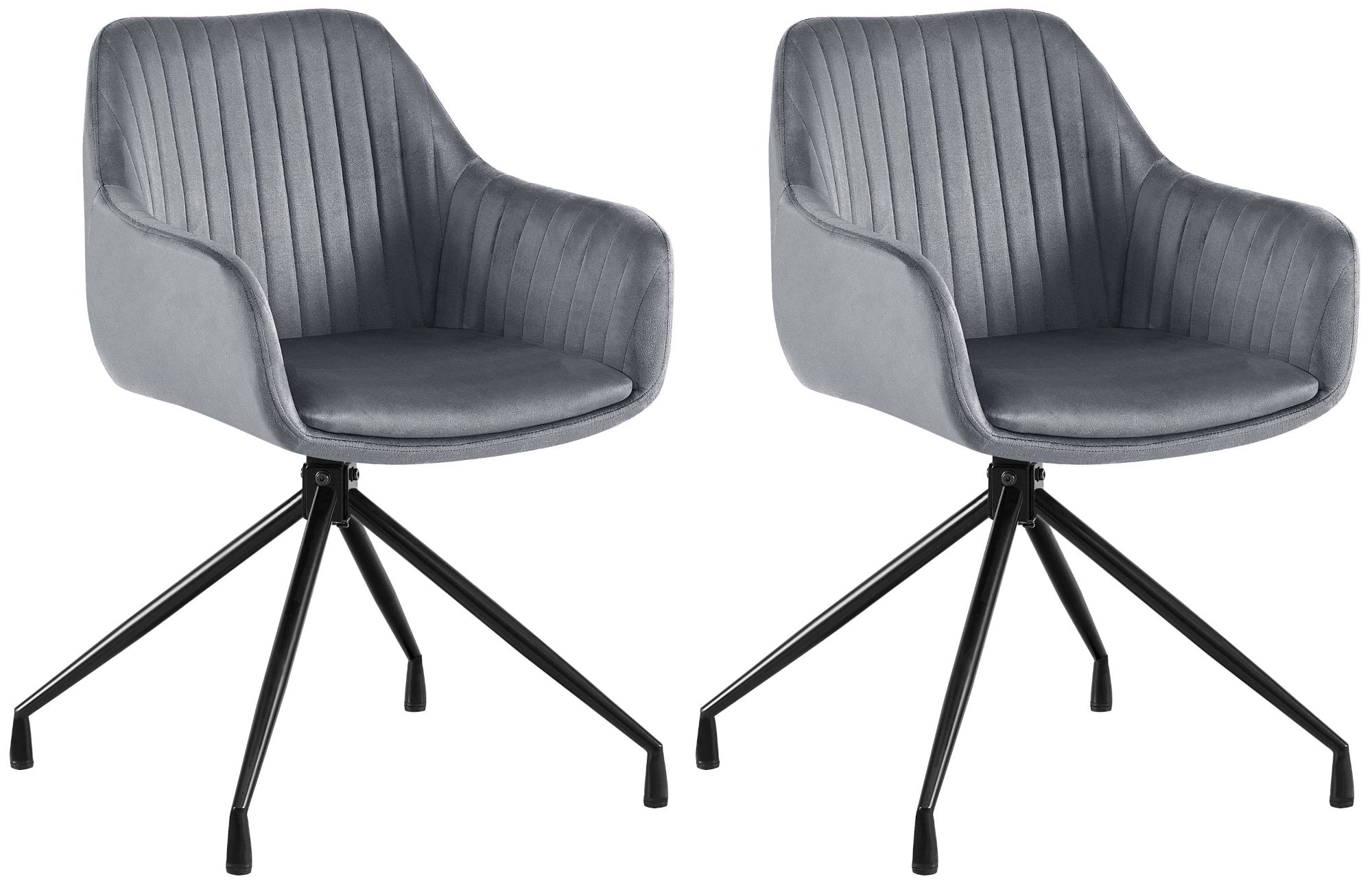 Set van 2 Welby eetkamerstoelen