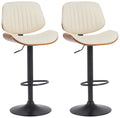 2er Set Barhocker Clawson Kunstleder
