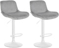 2er Set Barhocker Solon Weiß