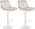 2er Set Barhocker Solon Weiß
