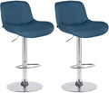 2er Set Barhocker Solon Chrom