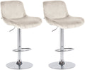 2er Set Barhocker Solon Chrom