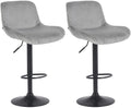 2er Set Barhocker Solon Schwarz