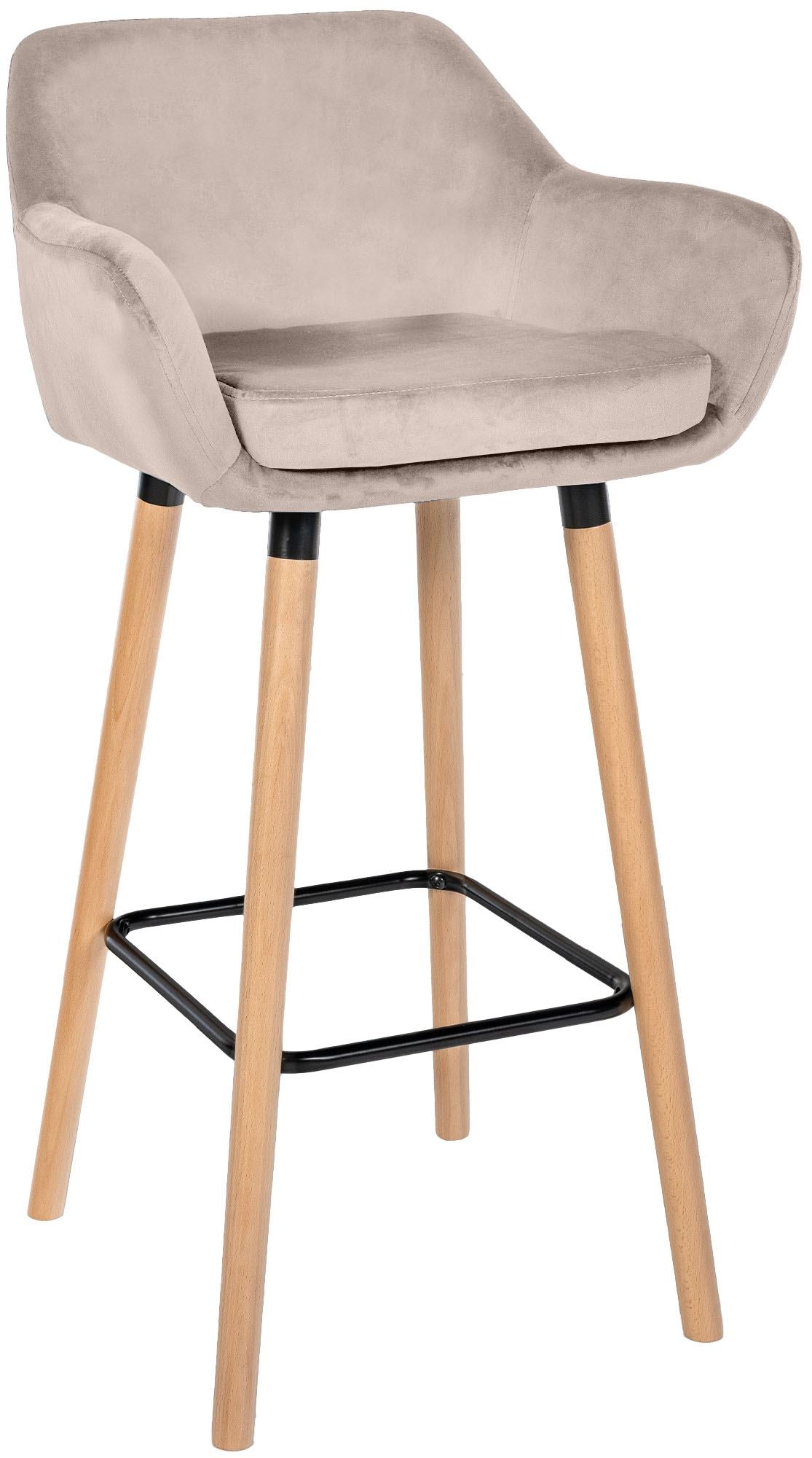 Bar stool Grant velvet